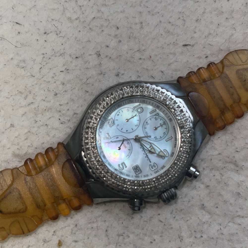 Vintage Techno marine ladies watch